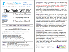 03-15-15 The 70th WEEK